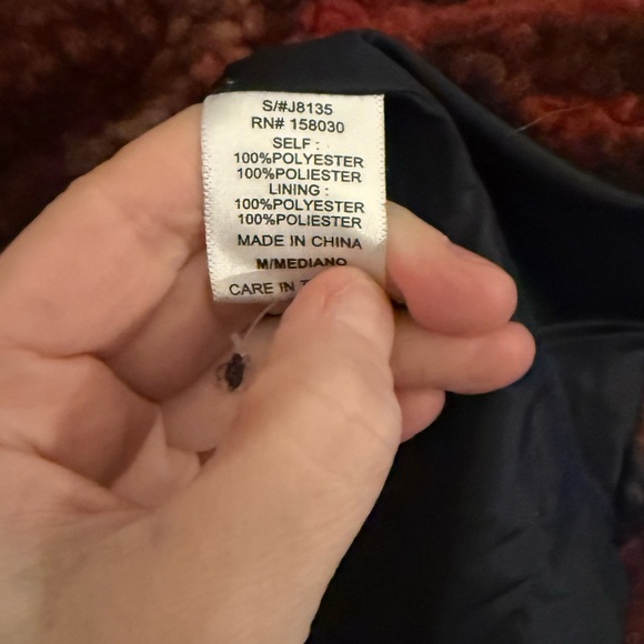 Love Tree Plaid Teddy Pea Coat - Picture 5 of 5